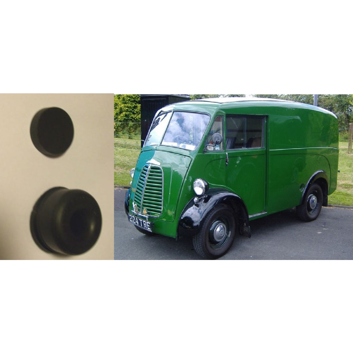 CLUTCH SLAVE CYLINDER REPAIR SEALS KIT (Morris JB Van) (1957- 61)